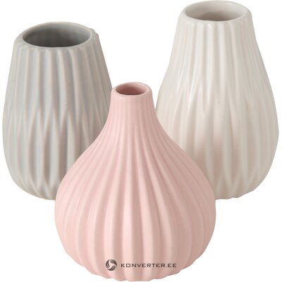 Flower vase set 3-piece wilma (boltze)