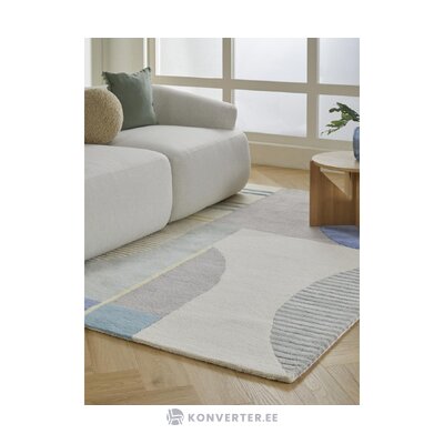 High-low structure tufted carpet (pierre) 200x300