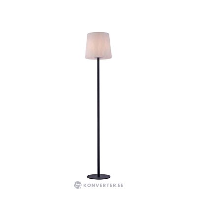 Black and white indoor and outdoor floor lamp falter (paul neuhaus) intact