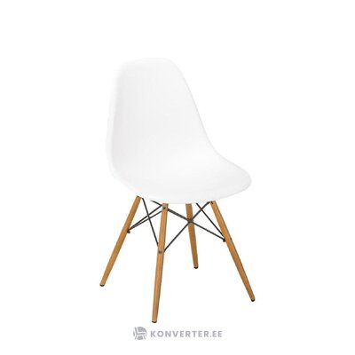 Бело-светло-коричневый стул dsw (della chiara) сломанный