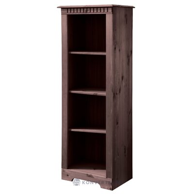 Brown solid wood shelf (cubrix)