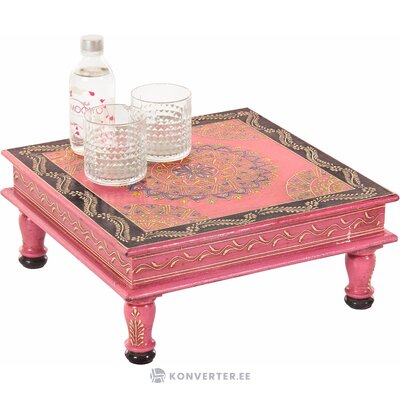 Small pink coffee table (bajo) intact
