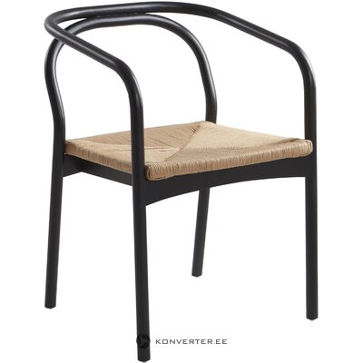 Black chair lidingo (jotex) (with beauty defects., Hall sample)