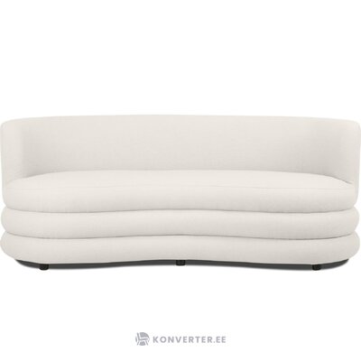 Kermanvärinen design-sohva (solomon) ehjä