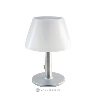 Gray led table lamp lenny (batimex) with beauty flaws