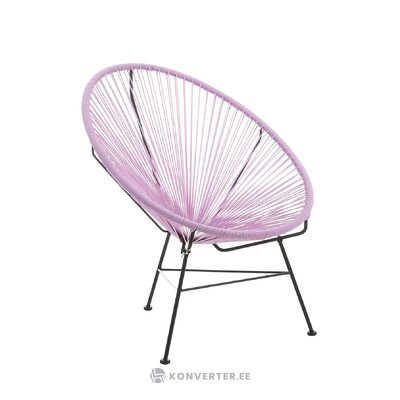 Светло-бежевое дизайнерское кресло (бахия) нетронутое