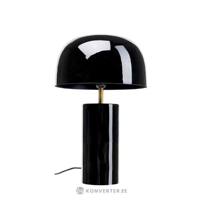 Melna galda lampa loungy (kare dizains) neskarta