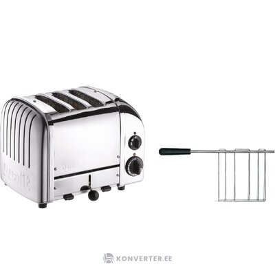 Серебряный тостер нового поколения (hausgeräte) нетронутый