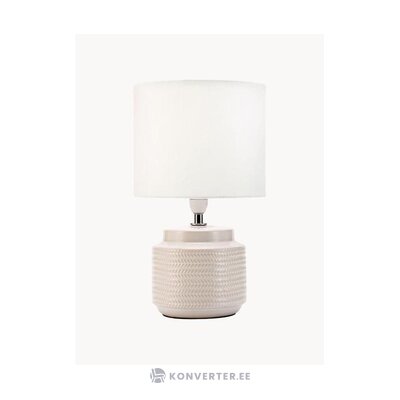 White table lamp bright soul (pauleen) intact