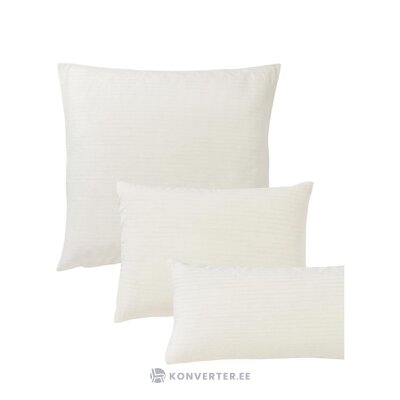 Light beige pillowcase (river) 80x80 intact