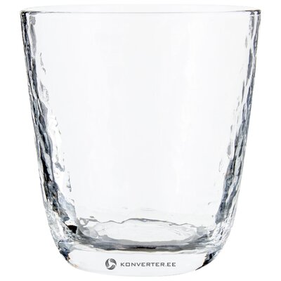 Drinking glass set 4-piece hammered (broste copenhagen)