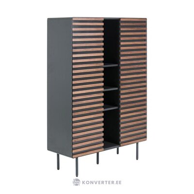 Black and brown design cabinet kesia (la forma) with beauty flaws
