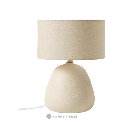 Ceramic table lamp (eileen) with a beauty flaw