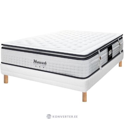 Bed frame + mattress monarch (literie de paris) 140x200 intact