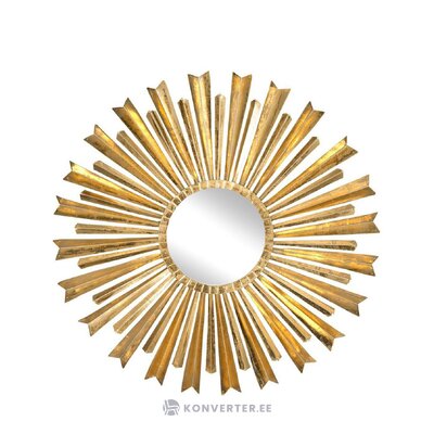 Настенное зеркало золотого дизайна rigel (safavieh) нетронутое