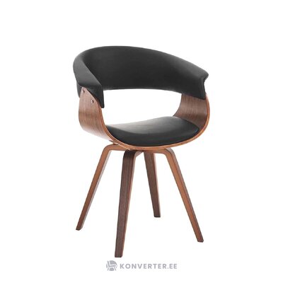 Brown-black design chair visby (tomasucci) intact