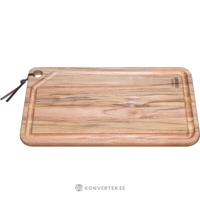 Solid wood cutting board teak (tramontina) intact