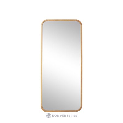 Didelio medinio rėmo dizaino sieninis veidrodis (levanas) 80x180 nepažeistas