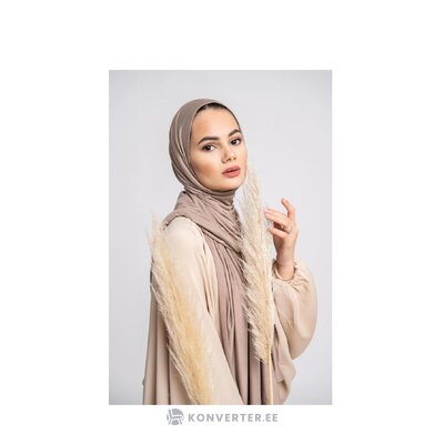 Хиджаб из вискозы светлый десерт (lia fashion) 70х180 целый