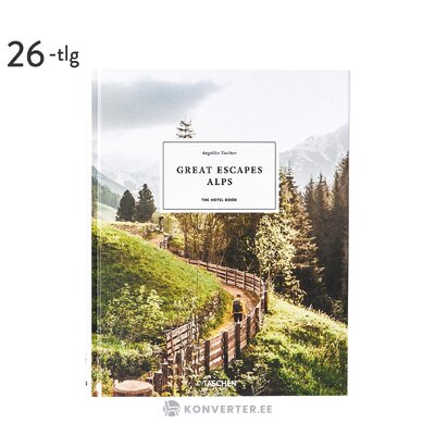 Iliustruota knyga puiki pabėga iš Alpių (taschen) nepažeista