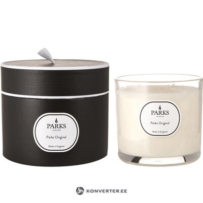 Candle parks original (parks london) with a beauty flaw