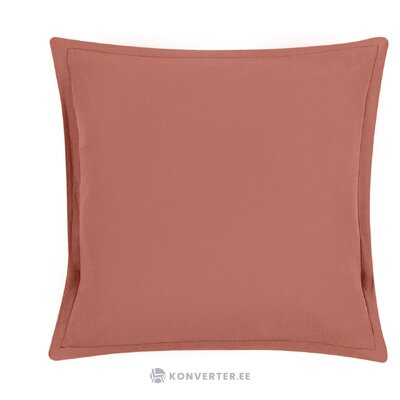 Matinis raudonas pagalvės užvalkalas (natūralus) 65x65 nepažeistas