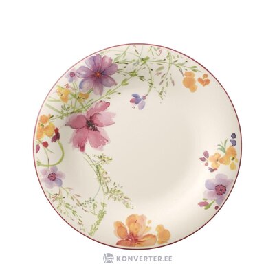 Тарелка с цветочным мотивом mariefleuri (villeroy &amp; boch) нетронутая