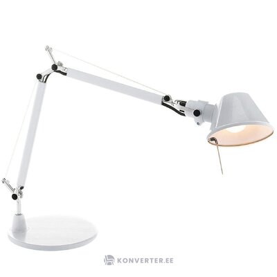 Regulējama dizaina galda lampa tolomeo (artemide)
