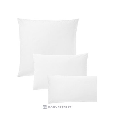 White cotton pillowcase (elsie) 40x80