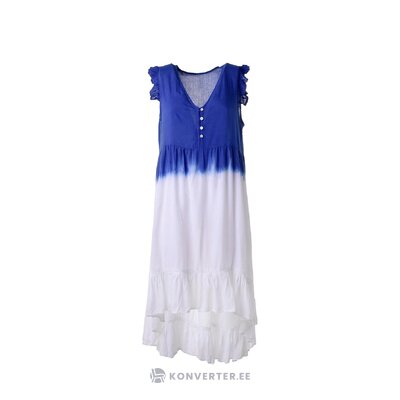 Сине-белое женское платье Маргарет (инарт) в целости и сохранности.