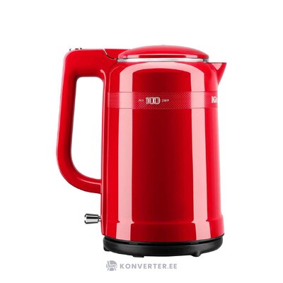 Красный чайник (кухонный) нетронутый
