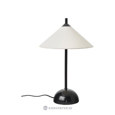 Черно-белая настольная лампа (вика) нетронутая