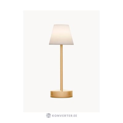Zelta LED āra galda lampa lola (newgarden) ar pieskāriena funkciju neskarta