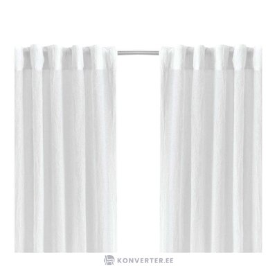 White curtain 2 pcs caisa (jotex) 134x250 intact