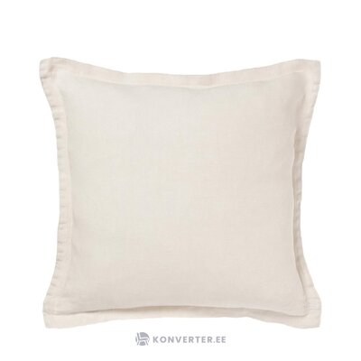 Cream linen pillowcase (jaylin) 45x45 whole