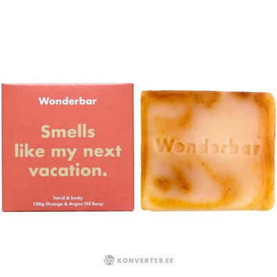Мыло апельсин и аргановое масло (Wonderbar) полезно для здоровья