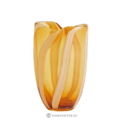 Оранжевая ваза для цветов халки (нордал)