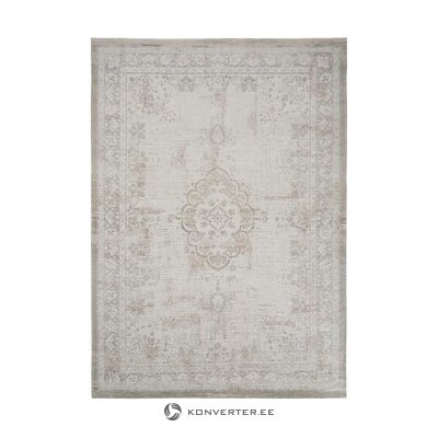 Light gray-brown vintage style carpet medallion (louis de poortere) 170x240 whole