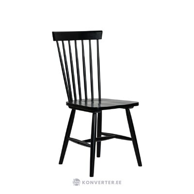 Musta massiivipuutuoli rosvik (feeldesign) kauneusvirheillä