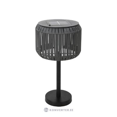 Dark gray led table lamp traily (batimex) with beauty flaws