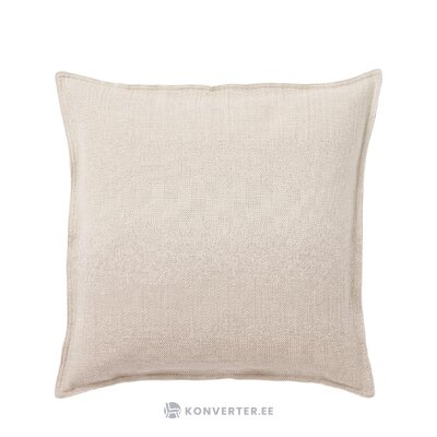 Smėlio spalvos medvilninis pagalvės užvalkalas (marcella) 45x45 nepažeistas
