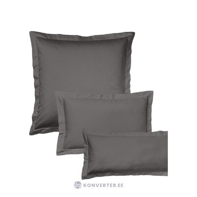 Black satin pillowcase (premium) 40x80 intact