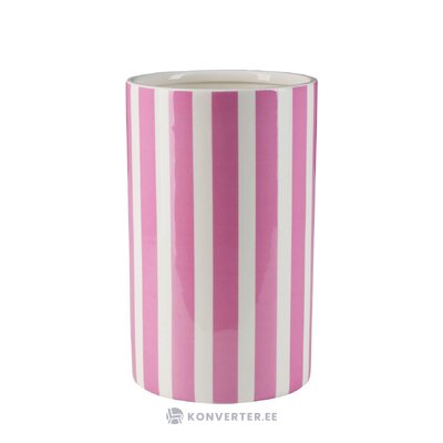 Pink and white flower vase helen (cozy living) intact