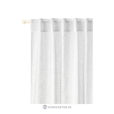 Transparent curtain 2 pcs (ibiza) 135x260 intact