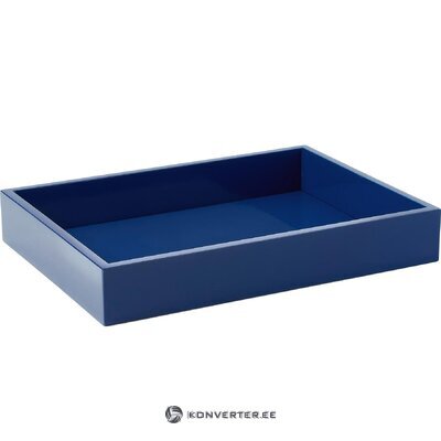 Blue tray (hayley) intact