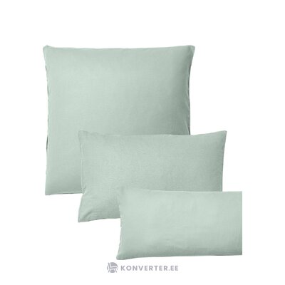 Light gray cotton pillowcase (biba) 80x80 whole