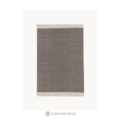 Gray-cream wool carpet kim (benuta) 160x230 intact