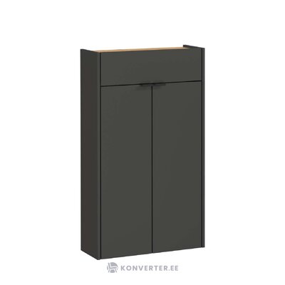 Черный навесной шкаф для прихожей ameca (Германия) в целости и сохранности