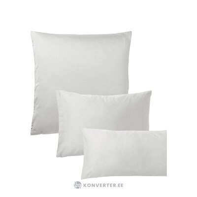 Light gray cotton pillowcase (comfort) 80x80 whole