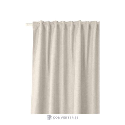Light gray curtain 2 pcs (jensen) 130x260 intact
